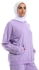 M Sou Kangaroo Pocket Long Sleeves Hoodie - Lilac