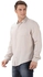 Linen Shirt - Beige -BEIGE