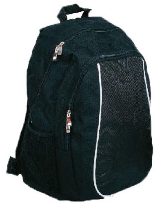 Unisex Various Colour Backpack / School Bag / Student Bag (Black - Blue)