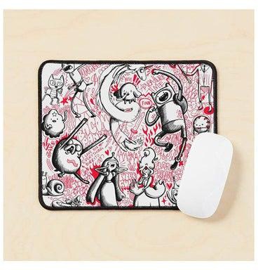 My Adventure Time Sketchbook Mouse Pad Multicolour