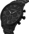 Emporio Armani Men's Black Stainless Steel Chronograph Watch (Model: AR11349)