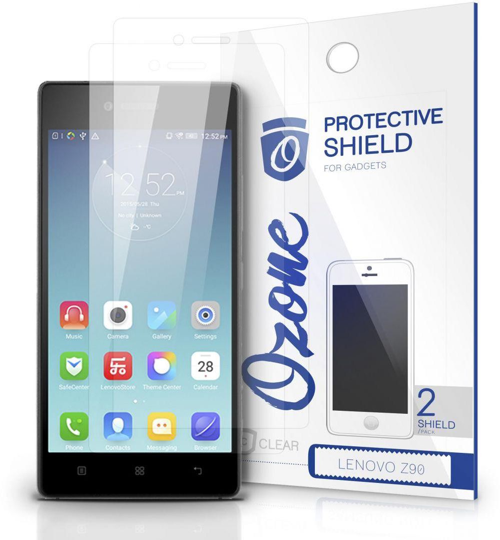 OZONE Crystal Clear HD Screen Protector Scratch Guard for Lenovo Vibe Shot Z90 ‫(Pack of 2)