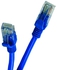 World Cables 1M RJ45 Cat5e Ethernet Patch Cable - Blue