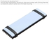Generic 6Pcs/Set Aluminum Cooling Heat Sink Thermal Pads for N80 NVME NGFF M.2 2280