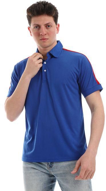 Kady Short Sleeves Polo Shirt - Blue
