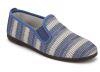 Scentra Blue Comfort Shoes with Organic Scented Sole with Hand Woven Fabric for Women 37 EU