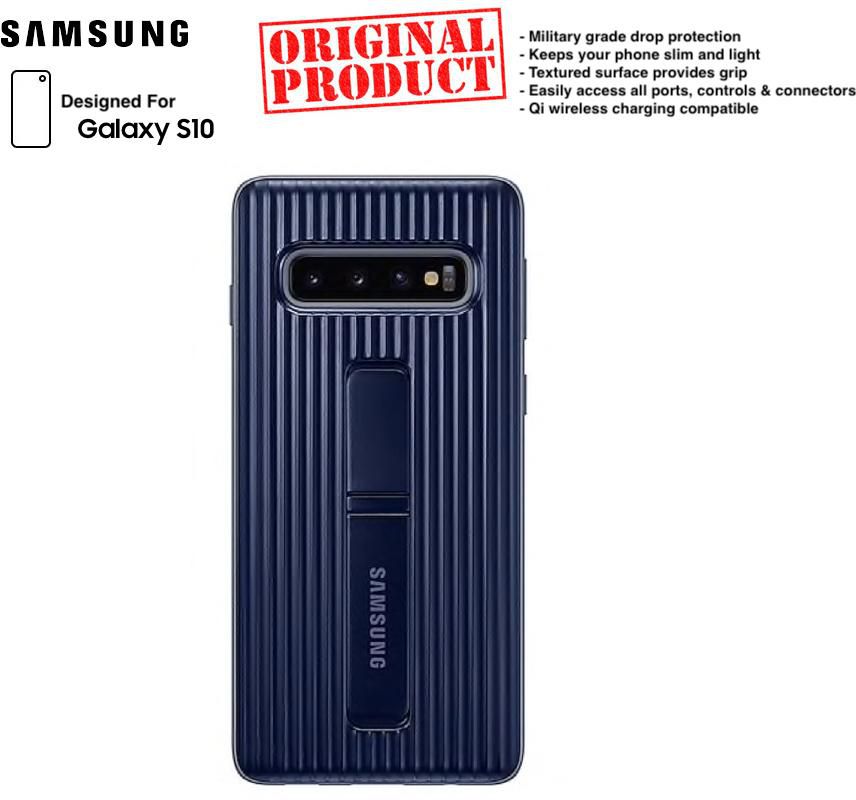 Samsung Protective Standing Cover Case for Samsumg S10 (2 Colors)
