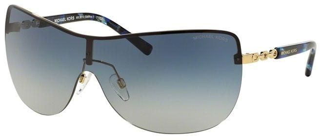 مايكل كورس نظارة شمسية للنساء - مقاس 35، اطار ازرق، 0MK2020 10244L35