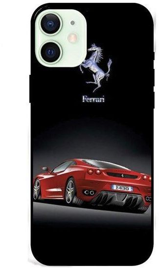 Protective Case Cover For Apple iPhone 12 Mini Ferrari Car