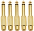 5x Gold Plated 6.35mm 1/4 inch Male Mono Plug to RCA Female 6.5mm Jack Audio Stereo Adapter Connector Plug TS Converter Sound Mixer