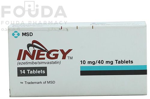 Inegy 10/40 Mg 14 tablet 2 Strips
