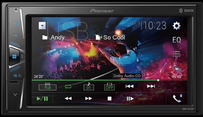 Pioneer DMH-G225BT Bluetooth Car Stereo With Warranty
