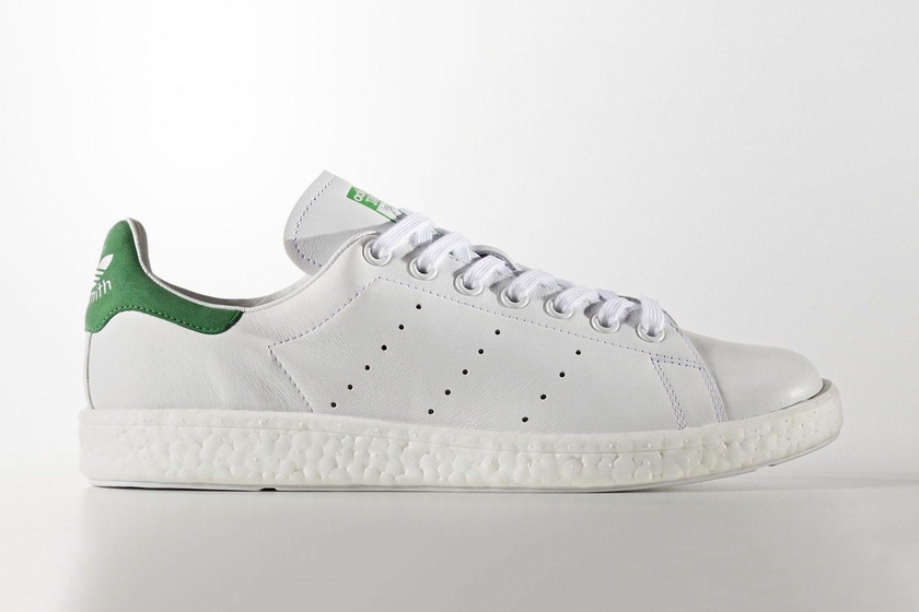 Adidas Stan Smith Boost Style US8.5 - BB0008 (White Green)