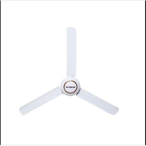 Fresh Rafale Ceiling Fan- 56 Inch - 3 Metal Blades - 5 Speeds - White
