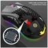Wirelessly Mouse With USB Receiver Plug Black