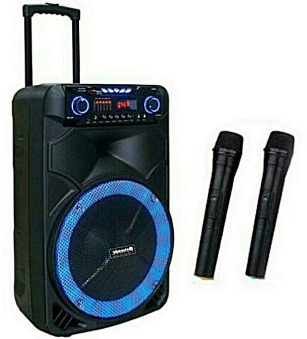 Generic Professional Public Address System With Bluetooth,USB And Two Wireless Microphones.