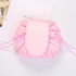 Female Makeup Bag Portable Waterproof Cosmetic Bag. (pink)