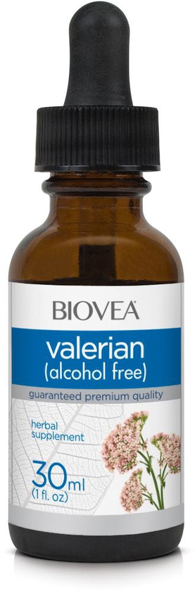 VALERIAN LIQUID DROPS (Alcohol Free) (1 fl oz) 30ml