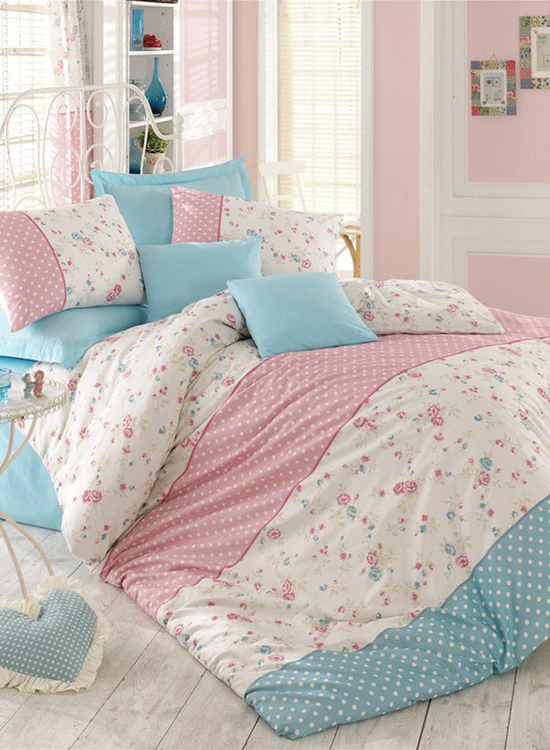 Best Class Quilt Cover Set Emily Turquoise Single