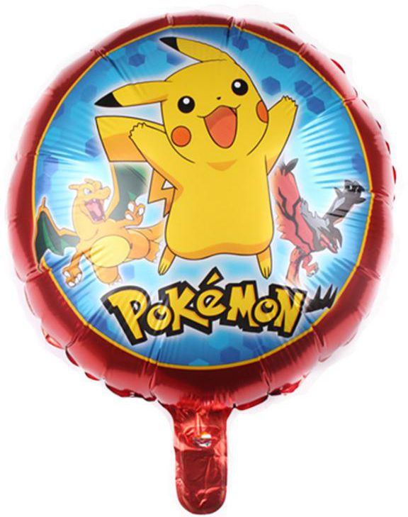 Pokemon Go Pikachu Foil Balloon Baby Shower - 4 Designs