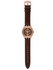 Swatch YTG400 Leather Watch - Brown