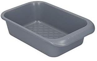 MasterClass Smart Ceramic Loaf Tin with Robust Non Stick Coating, Carbon Steel, Stackable 2lb Bread Pan (23 x 15cm)