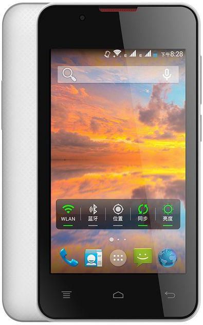 Hisense Glory U601 - 4" Dual SIM Mobile Phone - White