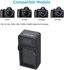 DMK Power EN-EL9, EN-EL9A LCD Battery Charger for Nikon D5000, D3000, D60, D40X, D40 Digital SLR Camera