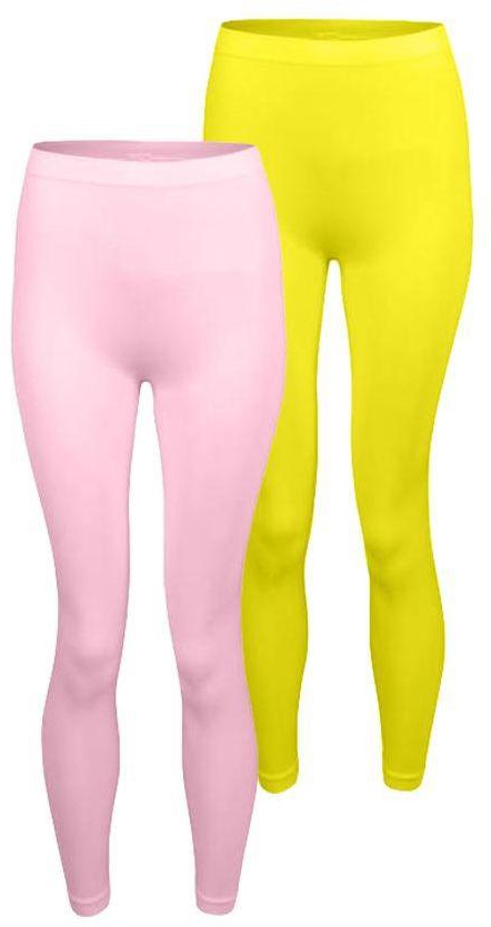 Silvy Set Of 2 Leggings For Women - Multi Color, 2 X-Large