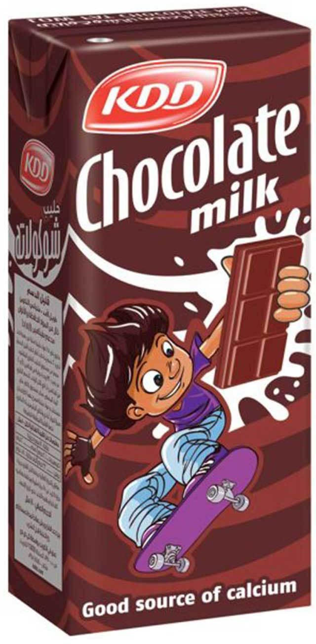 KDD long life chocolate milk 180 ml