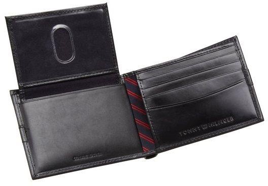 Tommy Hilfiger Men's Ranger Passcase Wallet - Black, USA026