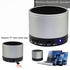 Portable Mini Wireless Bluetooth Stereo Speaker MP3 Player 3.5mm TF with MIC Silver