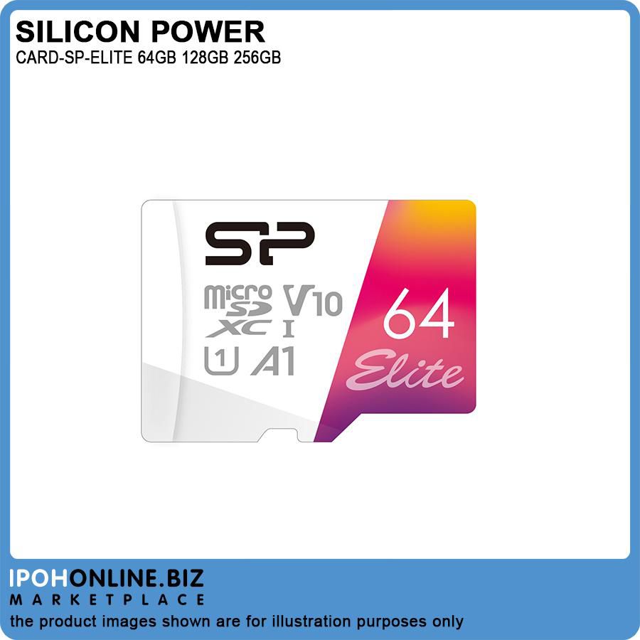 Silicon Power Elite V10 A1 64GB / 128GB / 256GB Micro SD Card