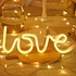 Lsthometrading Love Neon Lights LED Letter Love Shape Party Decoration Lights