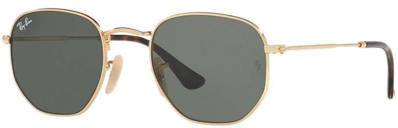 نظارة شمسية للجنسين من راي بان ، معدن ، ذهبي ، RB3548N 001 51