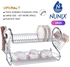 Nunix DR2S Upgrade Large Size 2 Tier Utensils Rack/ organizer with Tray at the bottom