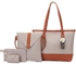 Fashion 4 In 1 Handbags Women Bags Ladies Bags Purse Tote Hobo Bag Shoulder Bag Sling Bag..