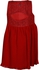 AOMI by Appleofmyi Lace Party Dress R4 Red Size 2-3 Years