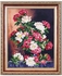 Sewing Cross-Stitch Kit Picturesque Peonies Magic Canvas