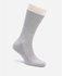Diamond Cotton Half Terry Socks - Grey