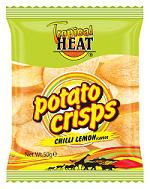 Tropical Heat Potato Crisps Chilli & Lemon 50 g