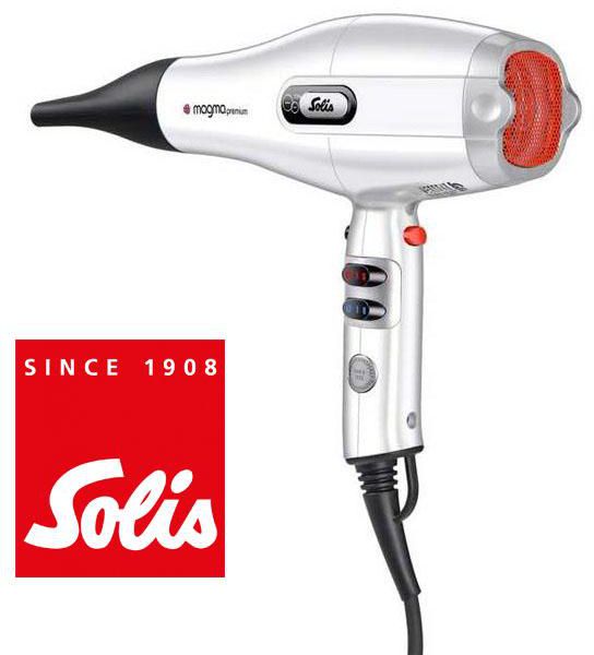 Solis Magma Premium Turbo 288 Hair Dryer (Marble White)