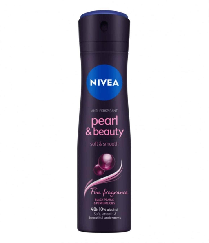Nivea Black Pearl &amp; Beauty Fine Fragrance - 150 ml
