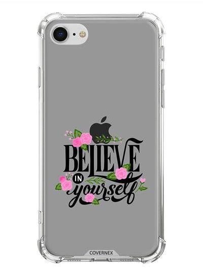 Shockproof Protective Case Cover For Apple iPhone SE (2020) Believe In Yourself