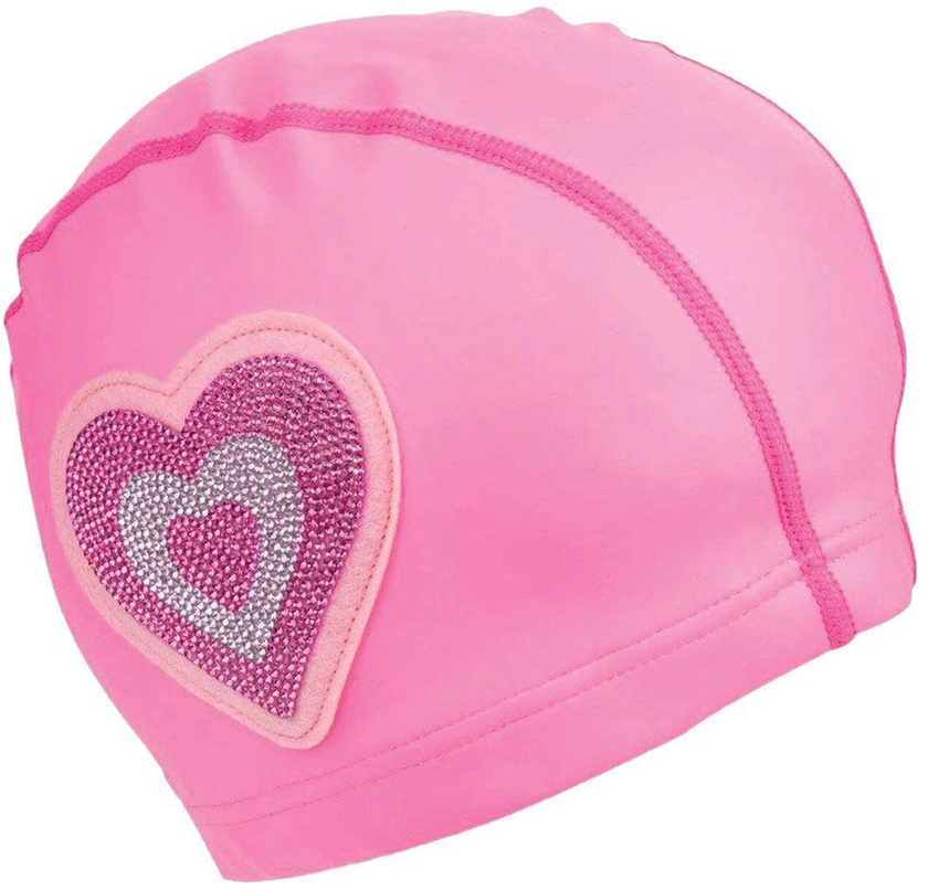Bling2o - Heart Swim Cap - Neon Pink- Babystore.ae