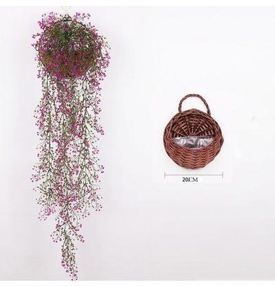 Wall Mounted Hanging Basket Multicolour 20cm