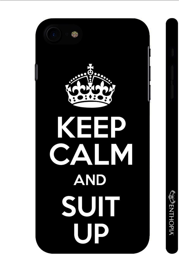 Apple iPhone 7 Designer Hardshell Case Back Cover - Suit Up 1