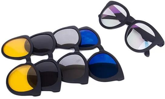 5-1 magic vision driving glasses and Sunglasses