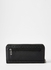محفظة ويسكس SLG كبيرة بسحاب ملتف أسود