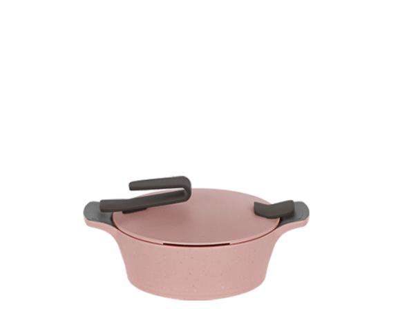 Pyrex - Cooking pot 26 cm - Artisan Granite – Rose